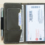 Wickett and Craig Leather checkbook wallet - 010124