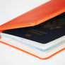 Italian Leather Passport wallet -010127
