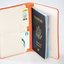 Italian Leather Passport wallet -010127