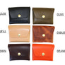 leather snap wallet - 010133