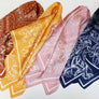 FLORAL SILK SCARVES