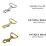 1.50 in wide adjustable cotton webbing shoulder strap