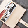 Natural leather wallet - 010109