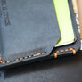 Slim card holder - Horween leather - 010118