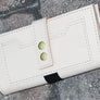 Natural leather wallet - 010109