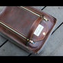 Zippered Oiled Leather Toiletry bag - cosmetic bag - travel bag by AlexMLynch - made in USA