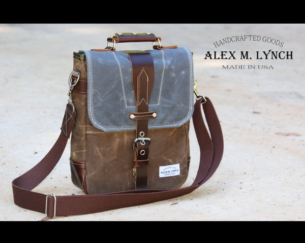 VERTICAL MESSENGER BAG #010031 – Alex M Lynch