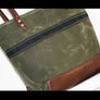 PETITE ZIPPERED TOTE