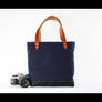 waxed heavy canvas tote bag - made in USA - UTILITY TOTE