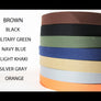 1.50 in wide adjustable cotton webbing shoulder strap