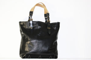 SOFT LEATHER TOTE BAG #010070