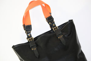 SOFT LEATHER TOTE BAG #010071