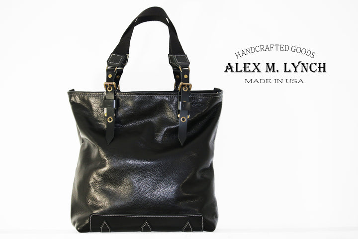 SOFT LEATHER TOTE BAG #010072