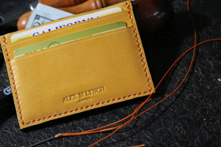Slim Leather card holder 010108