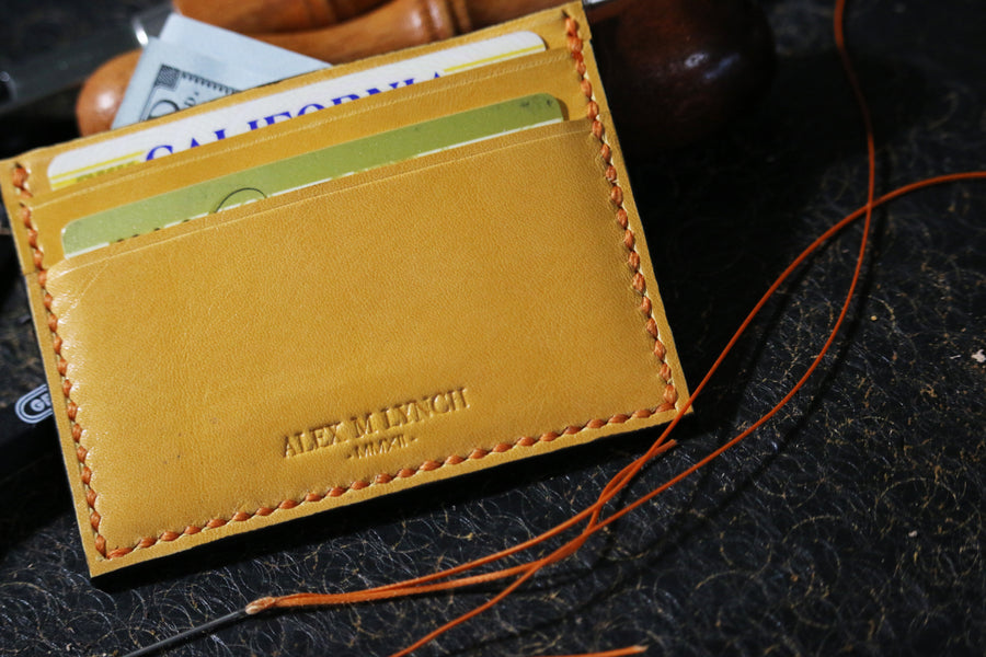 Slim Leather card holder 010108