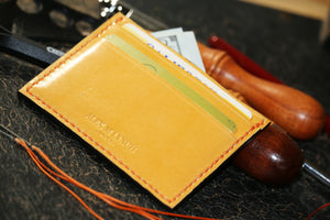 Slim Leather card holder 010108