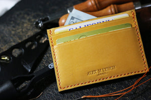 Slim Leather card holder 010108