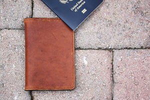 Passport holder - Horween Dublin Leather - 010117