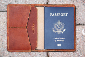 Passport holder - Horween Dublin Leather - 010117