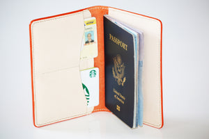 Italian Leather Passport wallet -010127