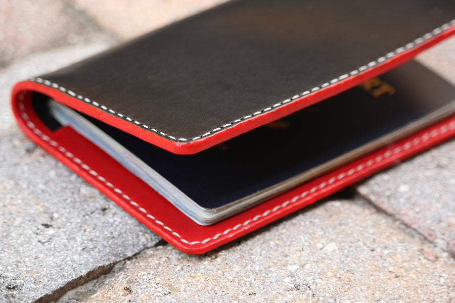 Leather Passport holder - 010131