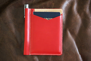 Passport sleeve - Italian Buttero leather - 010132