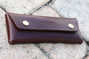 Leather pencil case - 010134