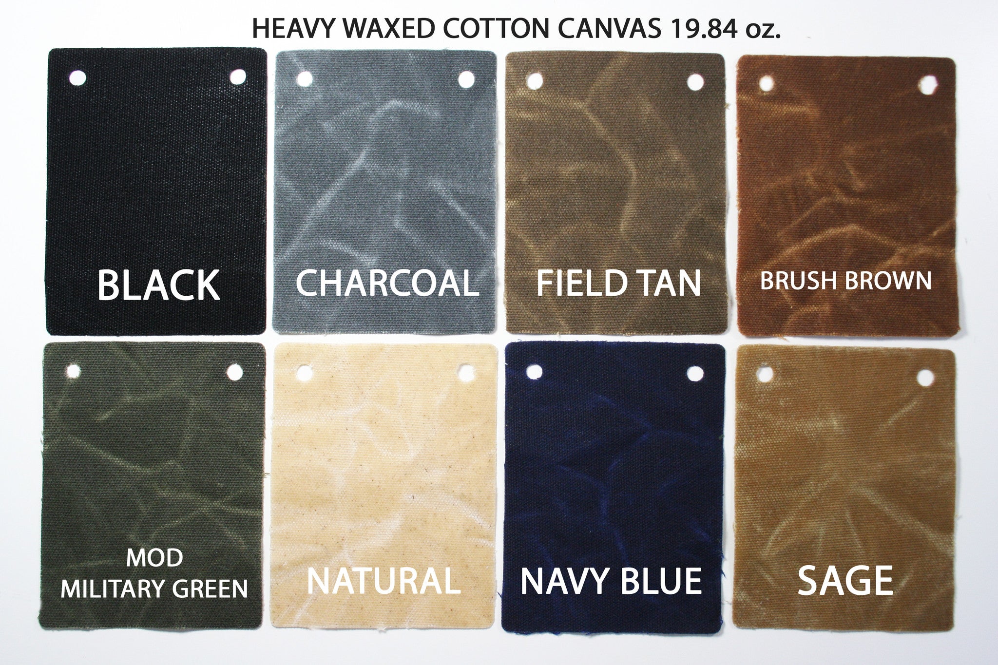 Waxed Canvas, Army Duck, Field Tan, Wholesale