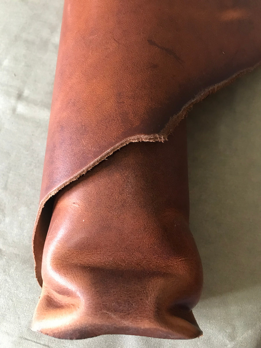Slim card holder - Horween leather - 010118