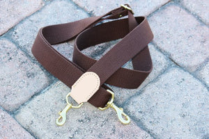 1.50 in wide adjustable cotton webbing shoulder strap