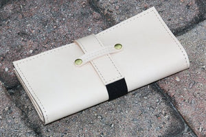 Natural leather wallet - 010109