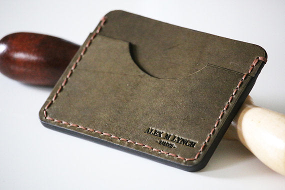 SLIM CARD HOLDER - WICKETT & CRAIG - 010110