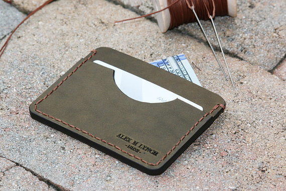 SLIM CARD HOLDER - WICKETT & CRAIG - 010110