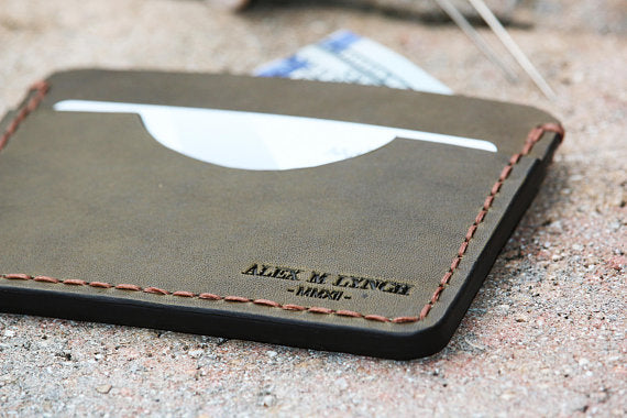 SLIM CARD HOLDER - WICKETT & CRAIG - 010110
