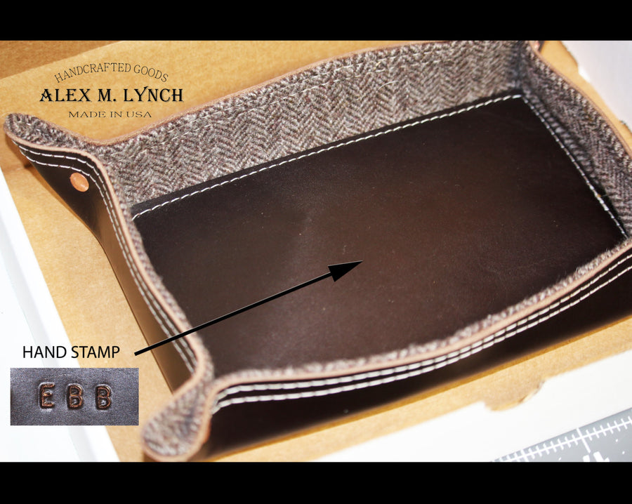 Leather Valet Tray