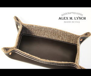 Leather Valet Tray