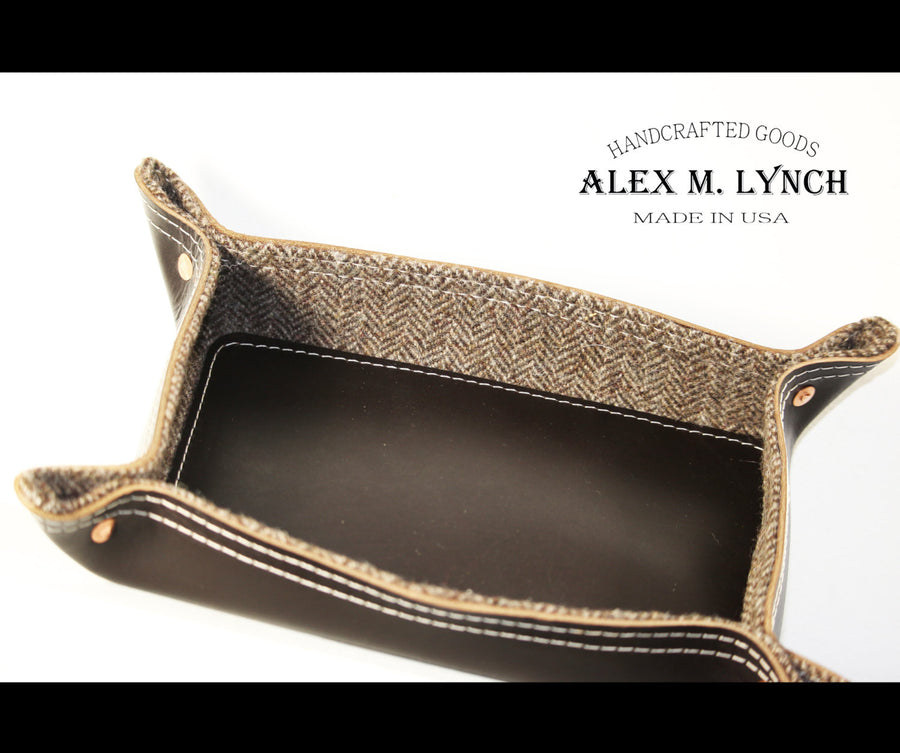 Leather Valet Tray