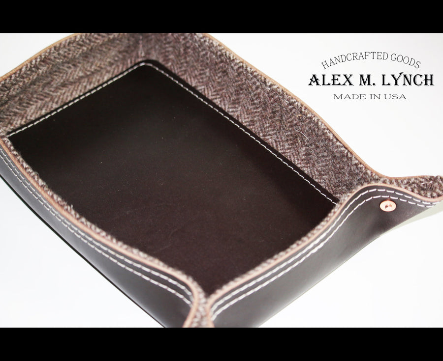 Leather Valet Tray