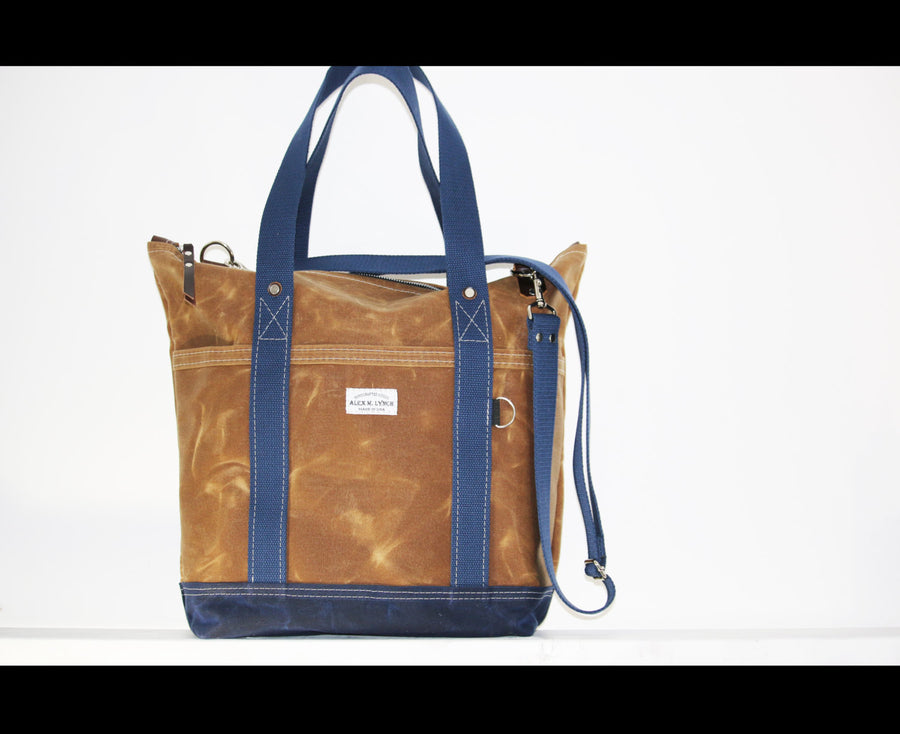 ZIPPERED TOTE BAG #010037.2