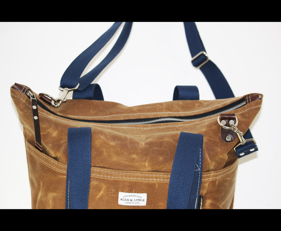 ZIPPERED TOTE BAG #010037.2