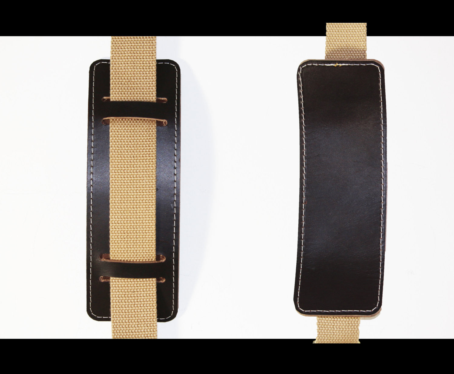 Authentic LOUIS VUITTON Shoulder Pad For 16mm Strap Leather #1100386