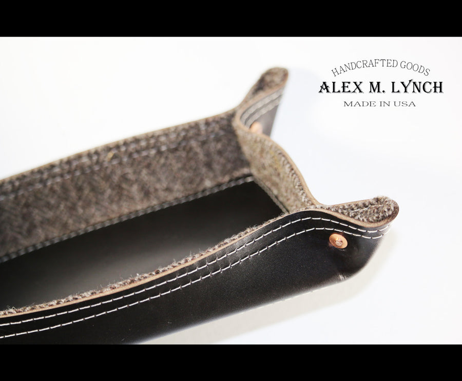 Leather Valet Tray