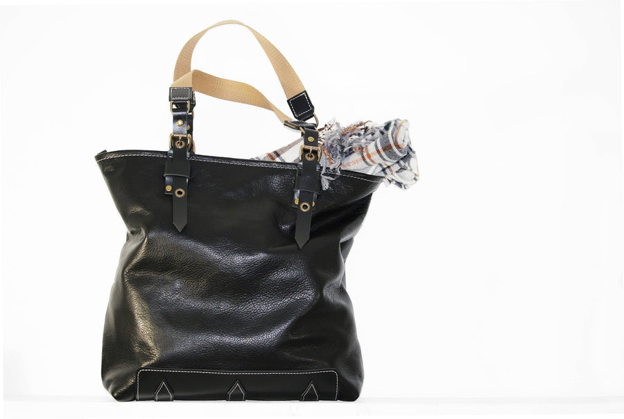 SOFT LEATHER TOTE BAG #010070