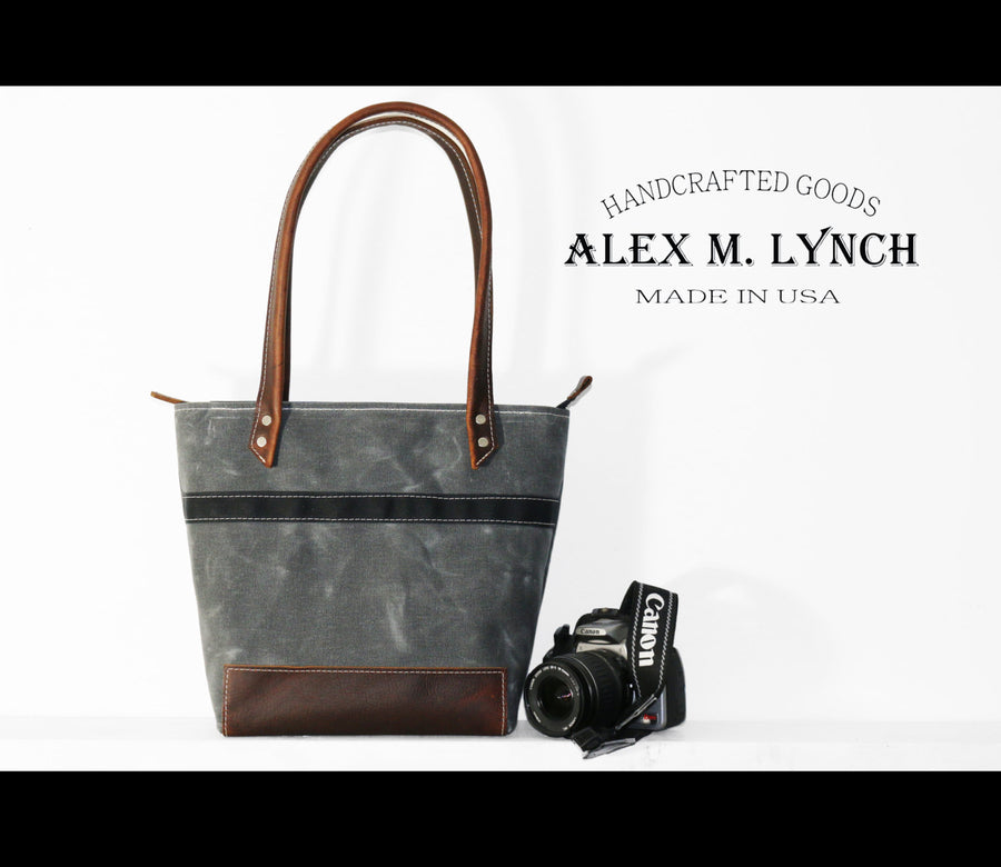 PETITE ZIPPERED TOTE