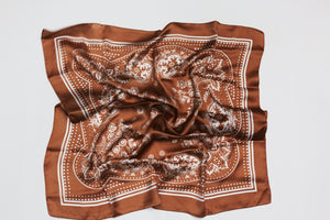 4 SILK SCARVES - BANDANA