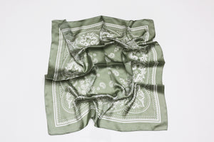 4 SILK SCARVES - BANDANA