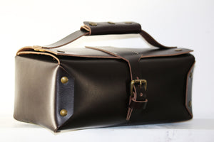 LEATHER TOILETRY BAG DOPP KIT