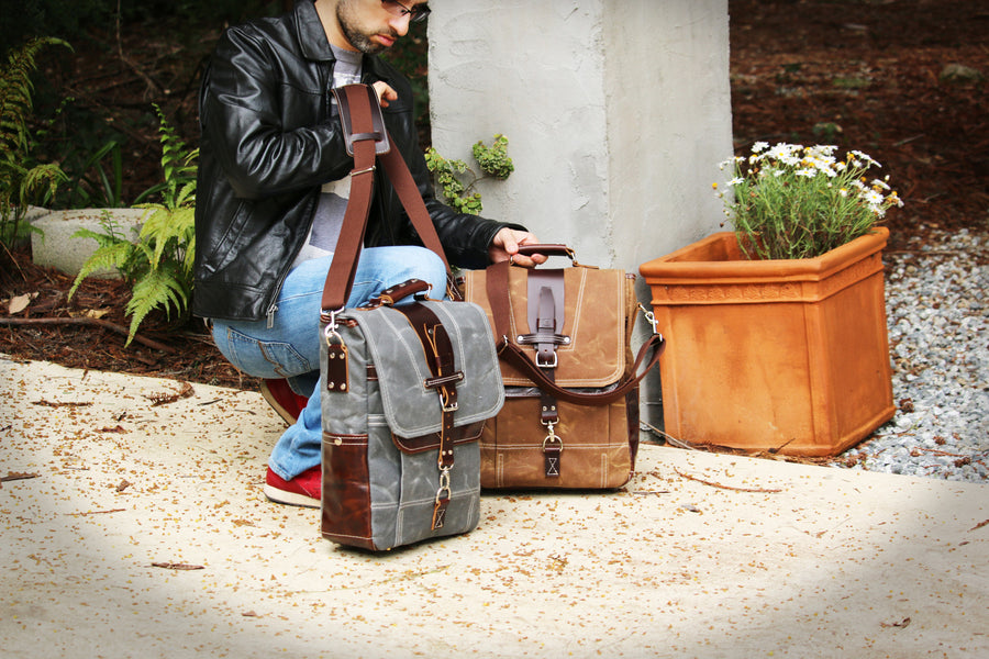 VERTICAL LAPTOP BAG #010045.1